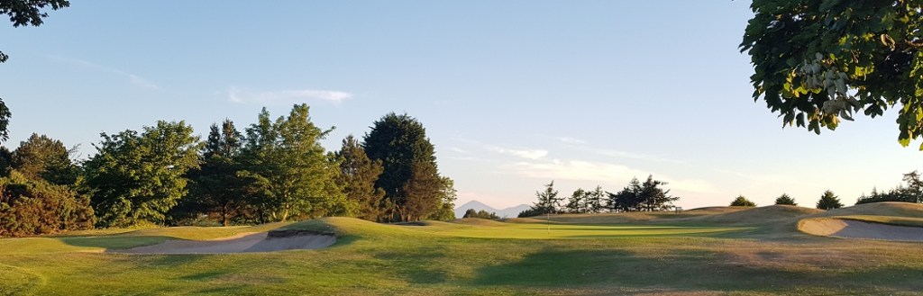 1st green at St. Patrick’s Golf Club